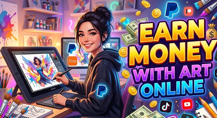 How to Earn Money as an Artist Online